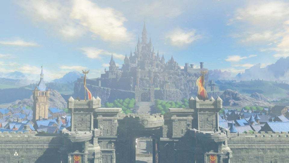 botw hyrule castle