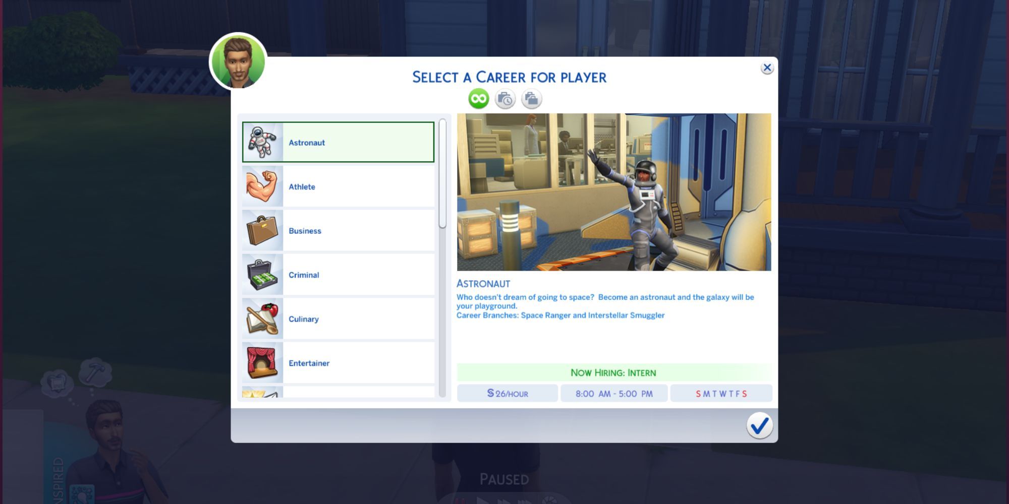 jobs on the sims 4