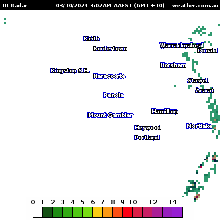 warrnambool weather radar