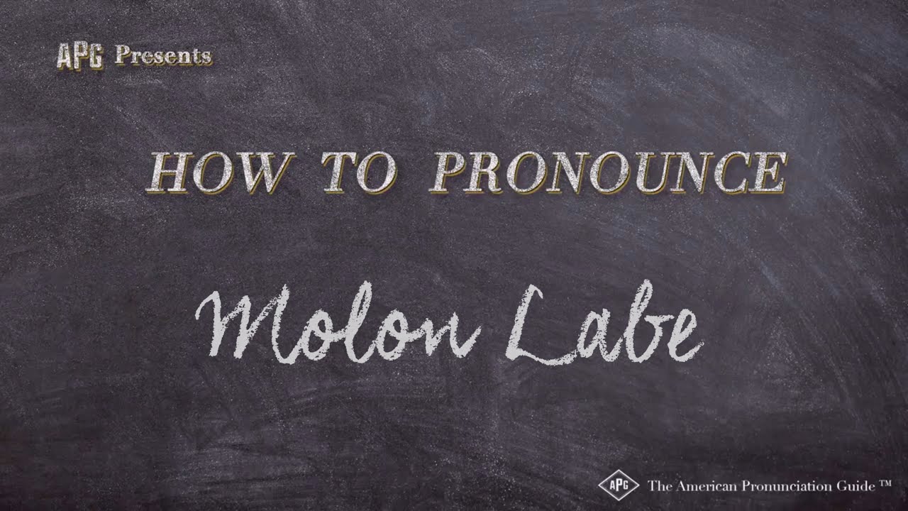 molon labe pronounce