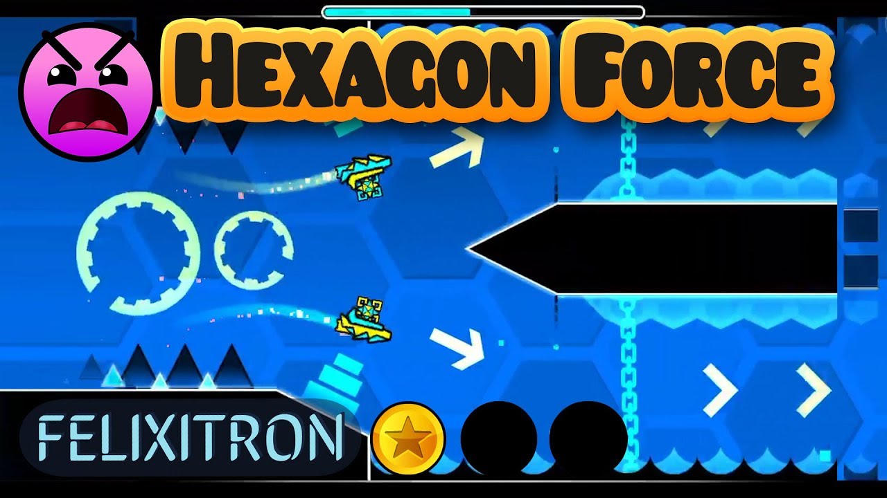 geometry dash hexagon force