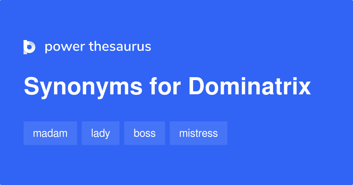 mistress thesaurus