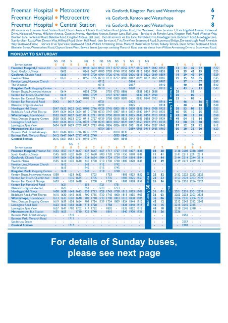 stagecoach bus timetable sunderland