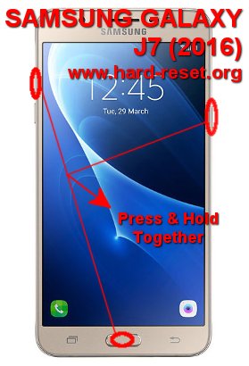 how to hard reset samsung j7