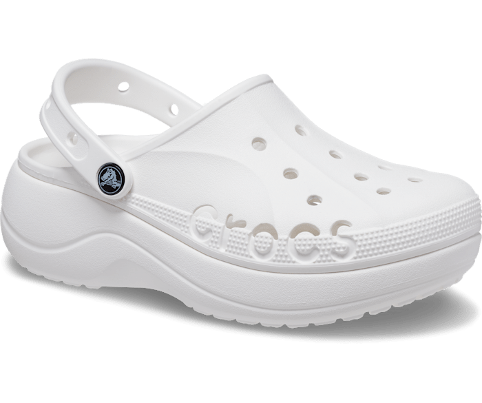 crocs baya white