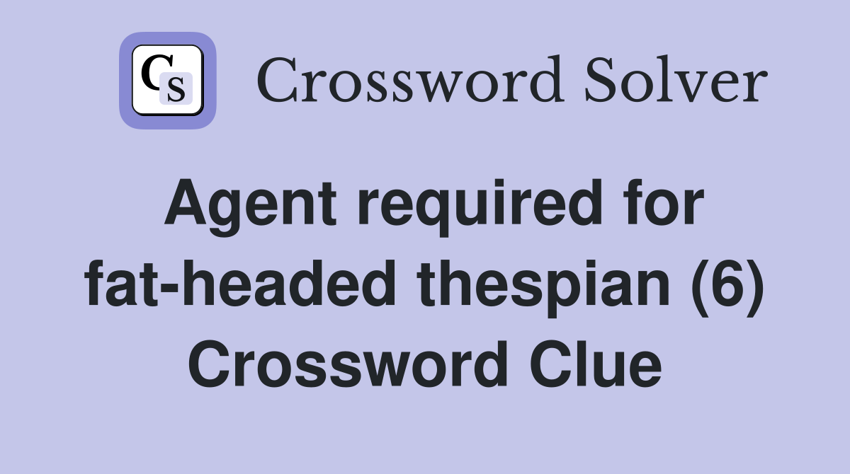 clear headedness crossword clue