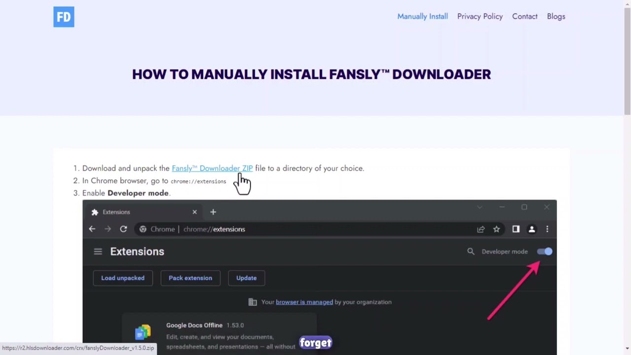 fansly download chrome