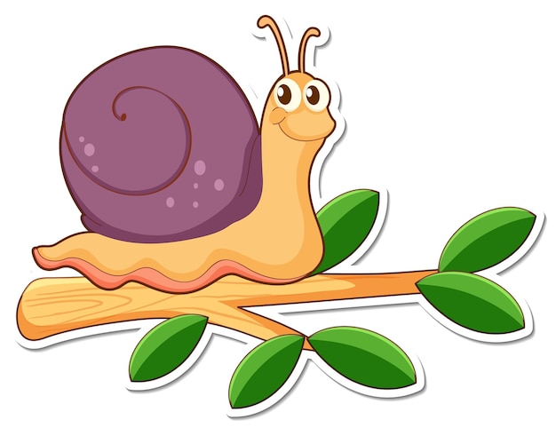 dibujo infantil caracol