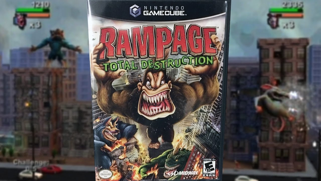 rampage total destruction gamecube