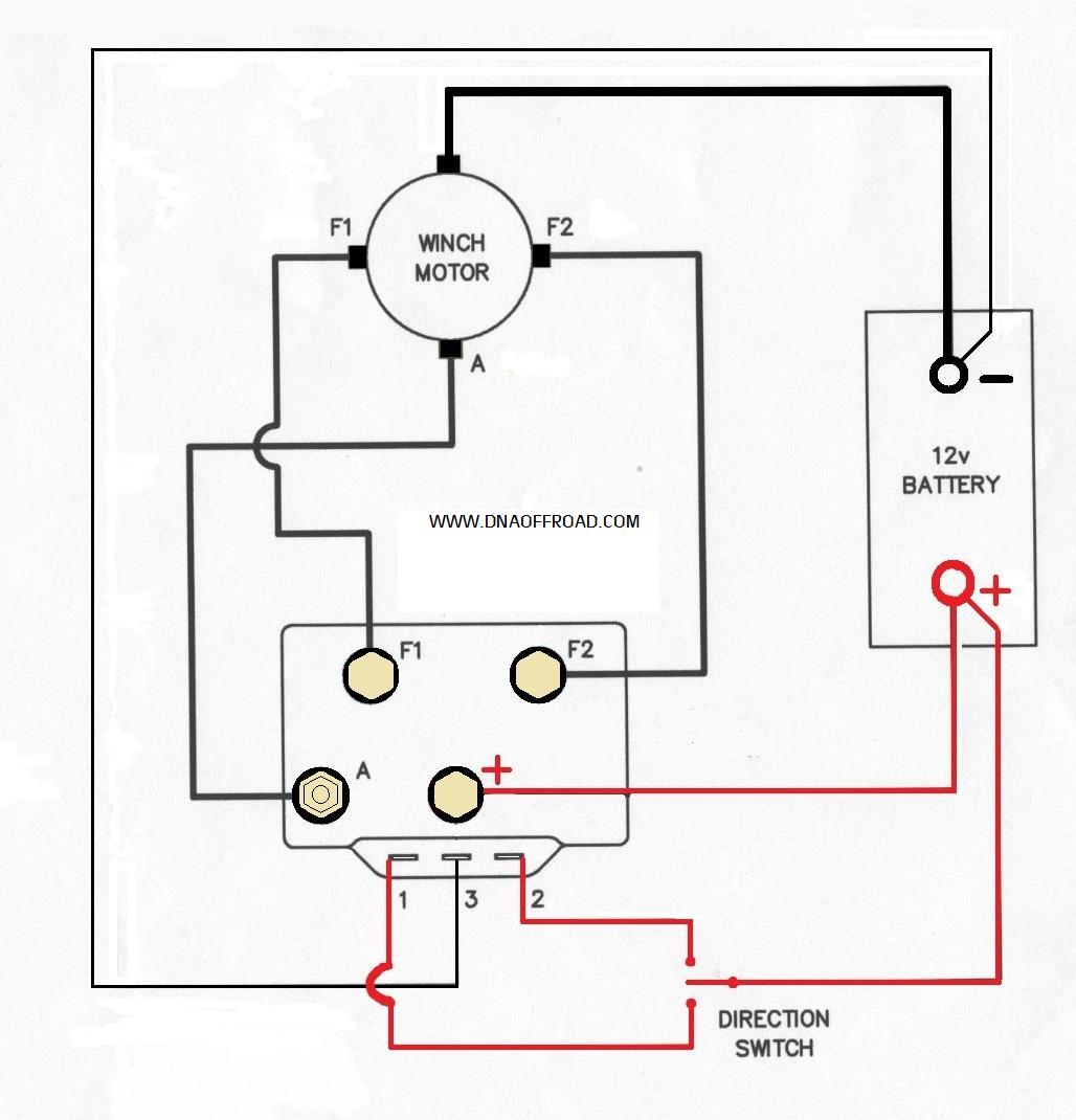 12 volt winch wiring diagram