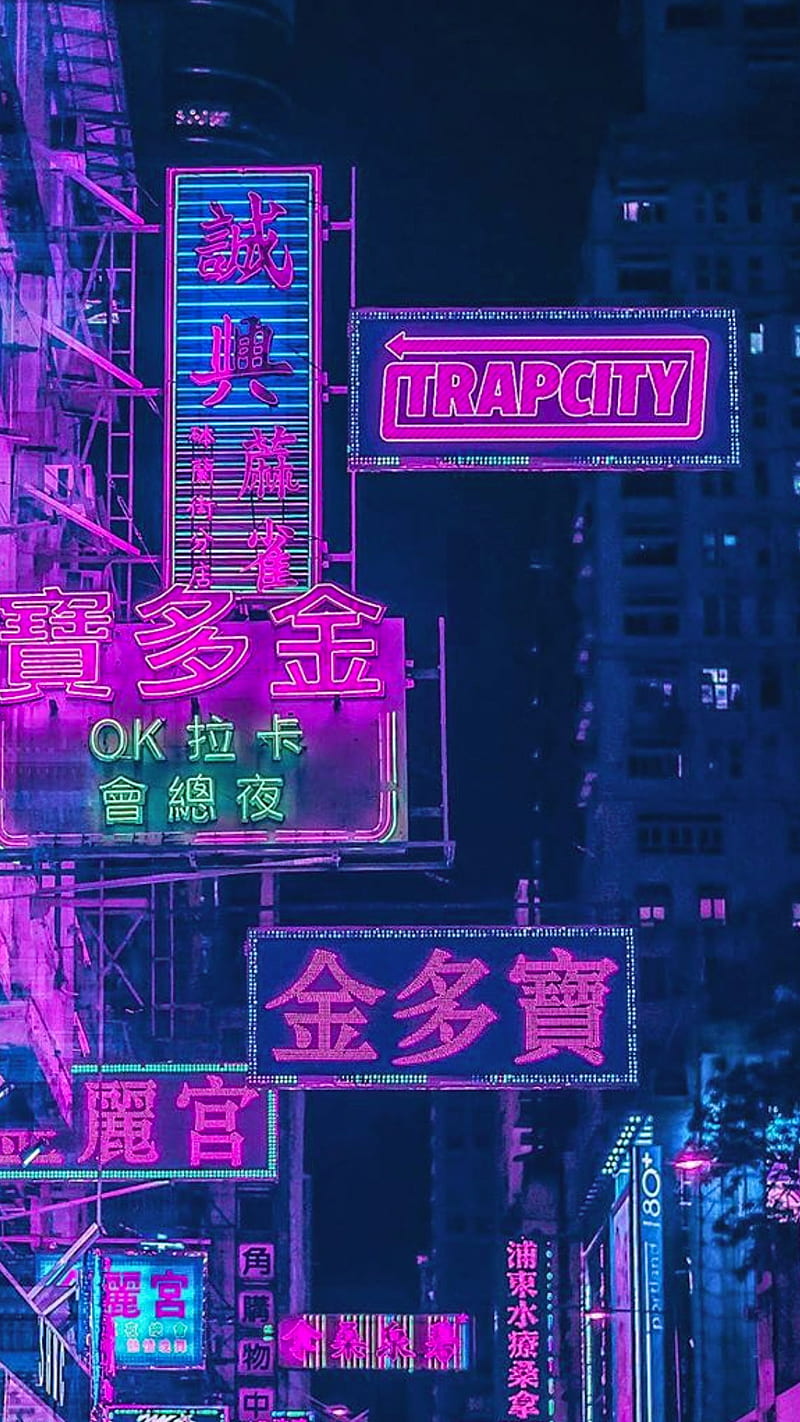 aesthetic trap wallpaper