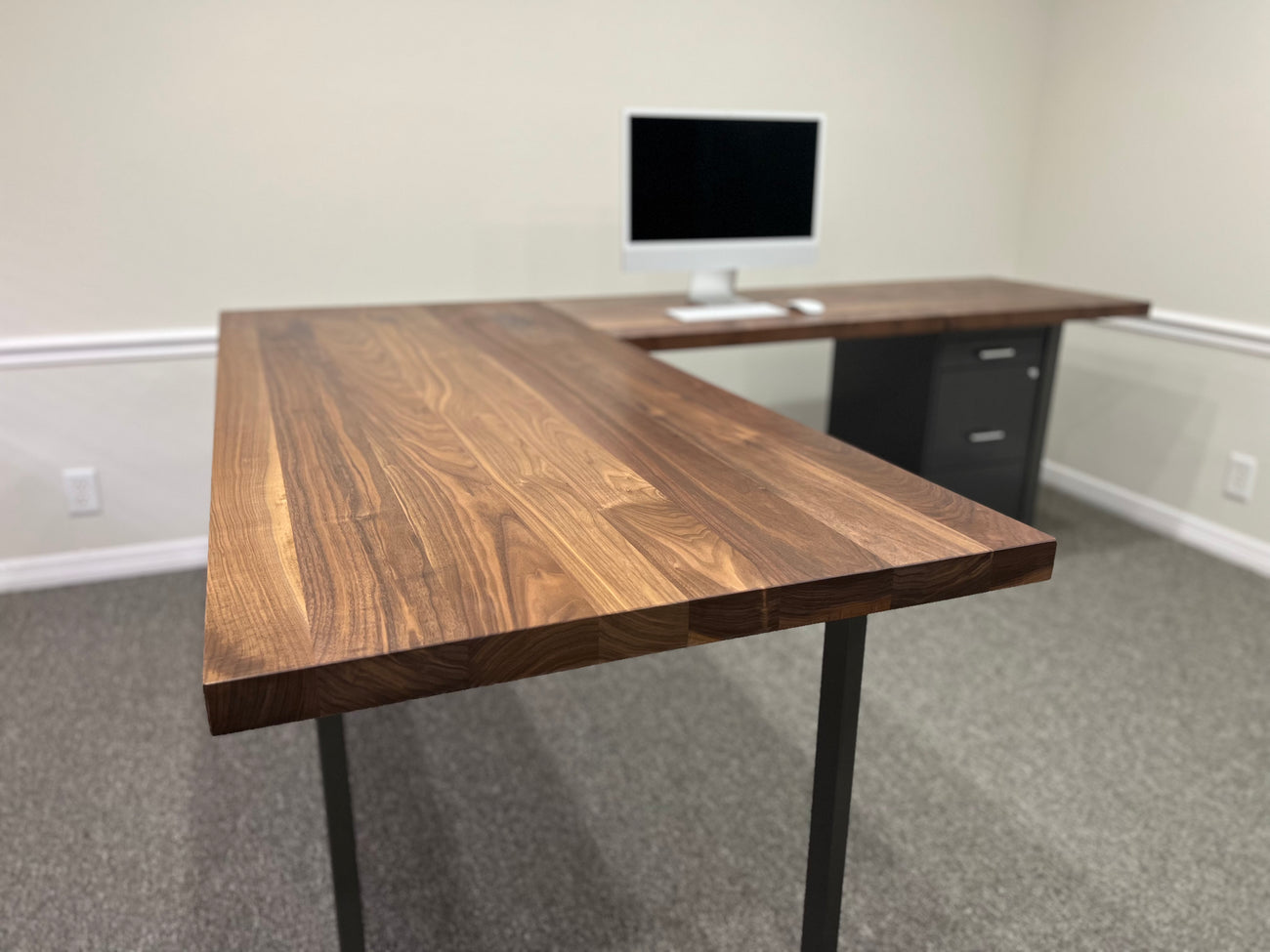 l shaped computer desk