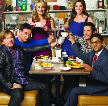 cast of rules of engagement tv show