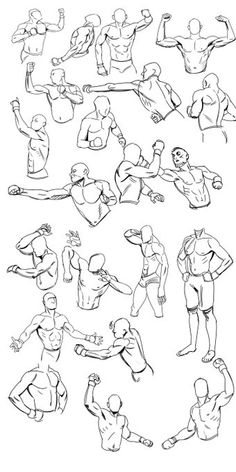 poses de dibujo hombre