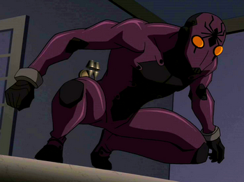 young justice black spider