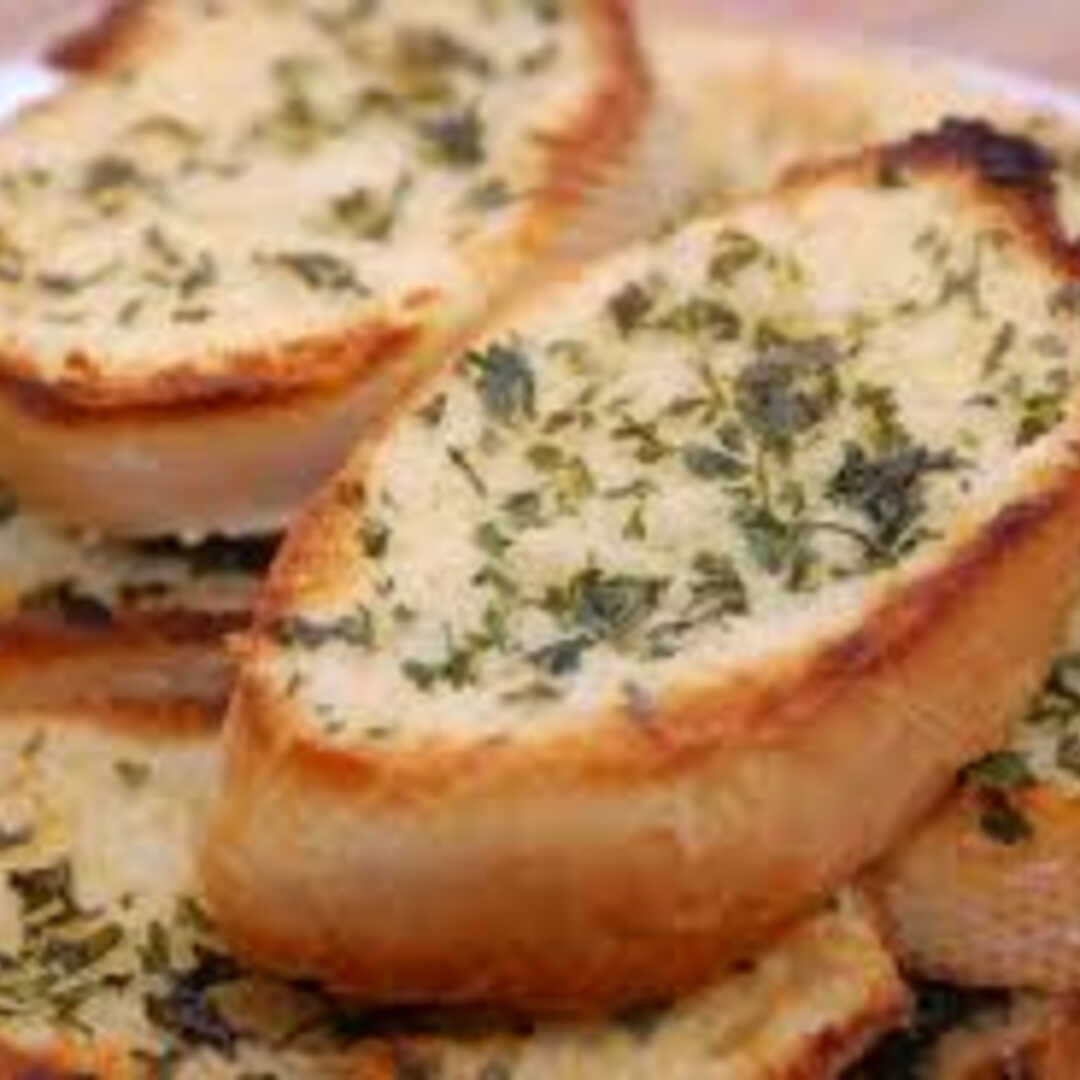 slice of garlic bread calories