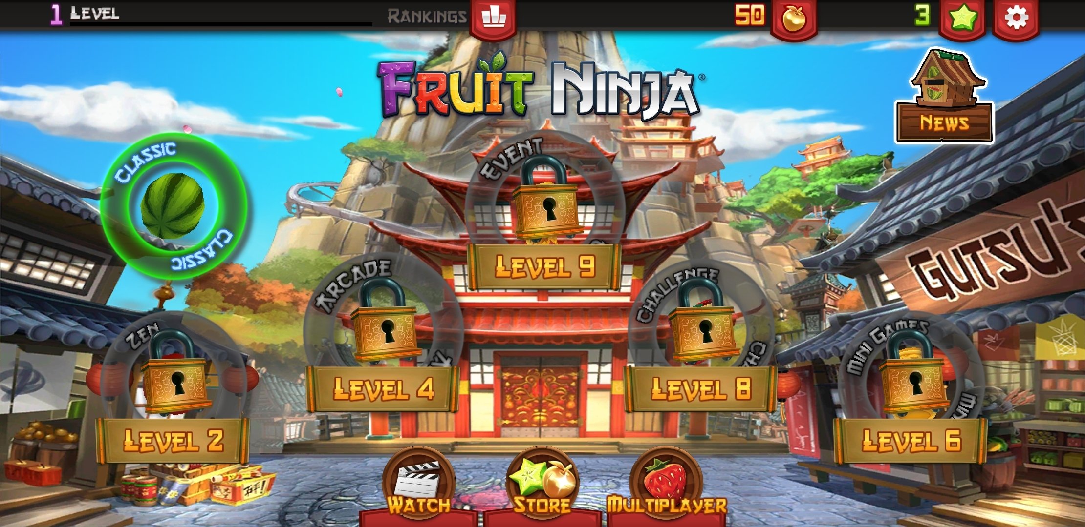 fruit ninja indir android