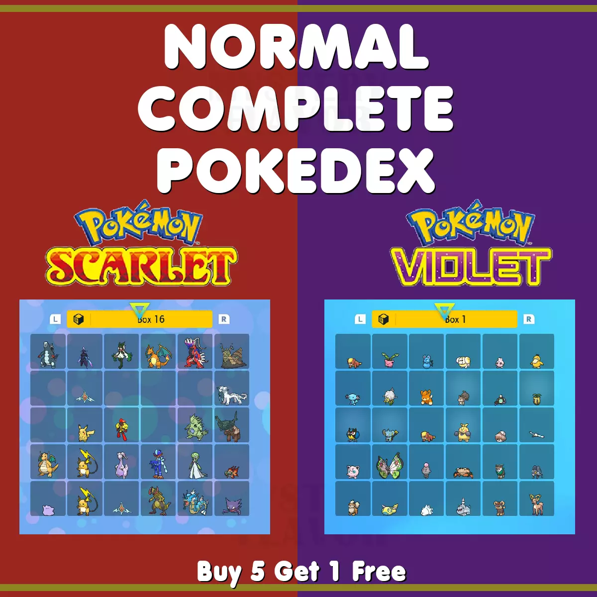 pokemon scarlet pokedex