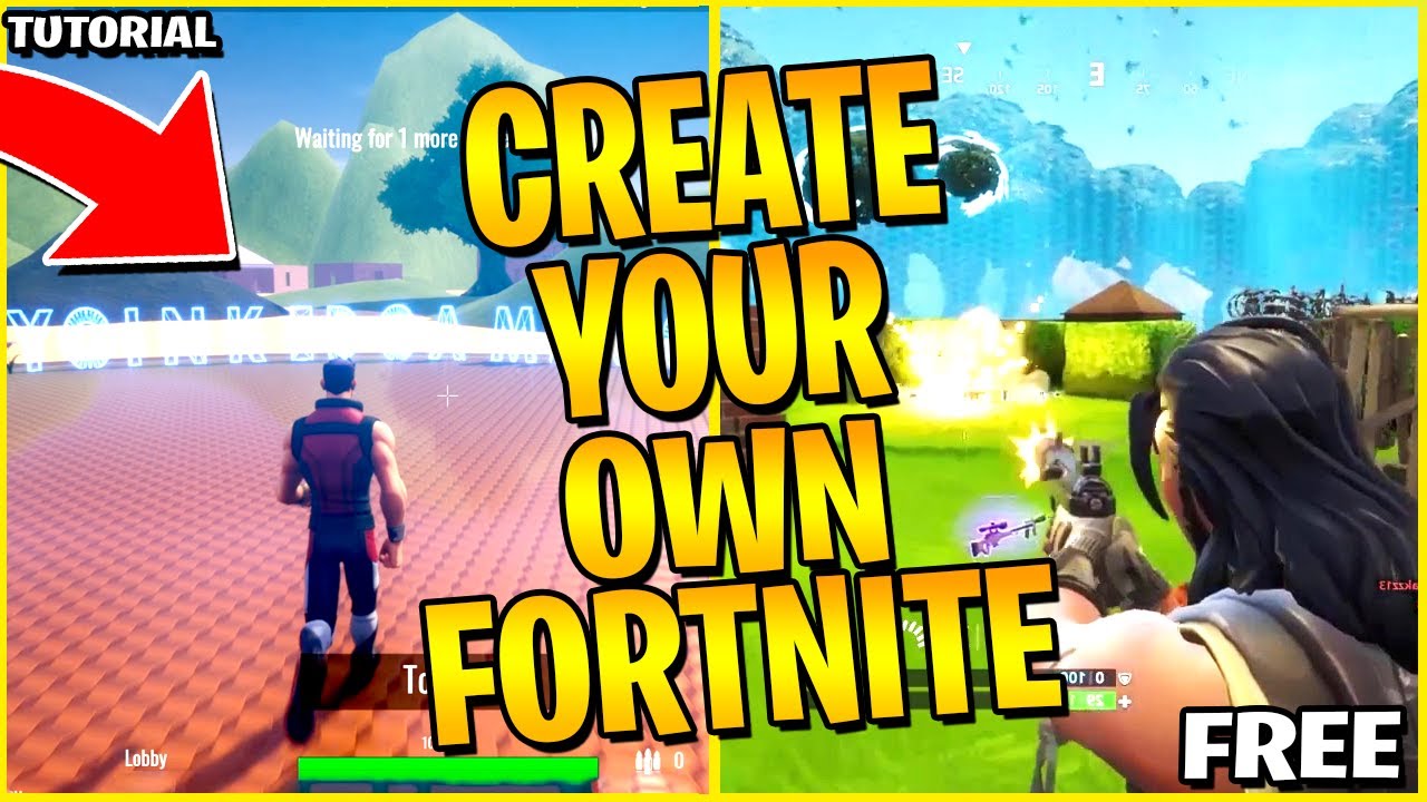 how to make a game on fortnite