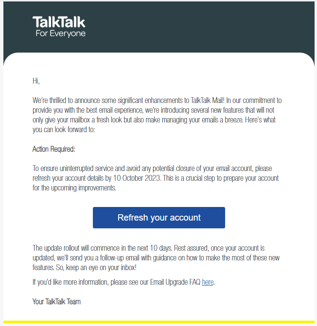 talktalk webmail