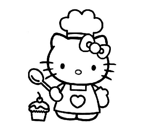 dibujos para imprimir hello kitty