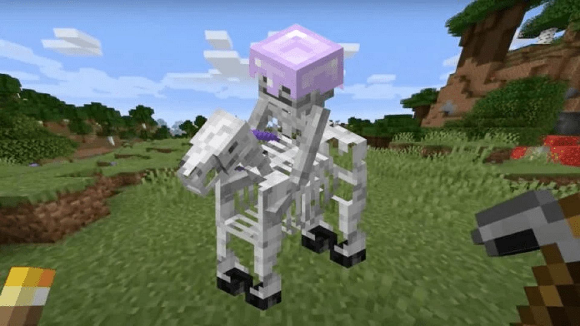 minecraft skeleton horseman