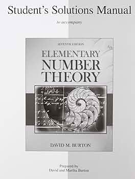 elementary number theory solutions pdf