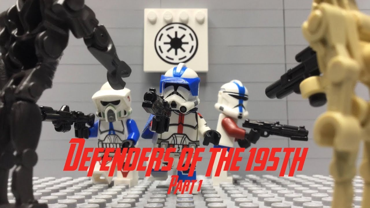 lego star wars stop motion