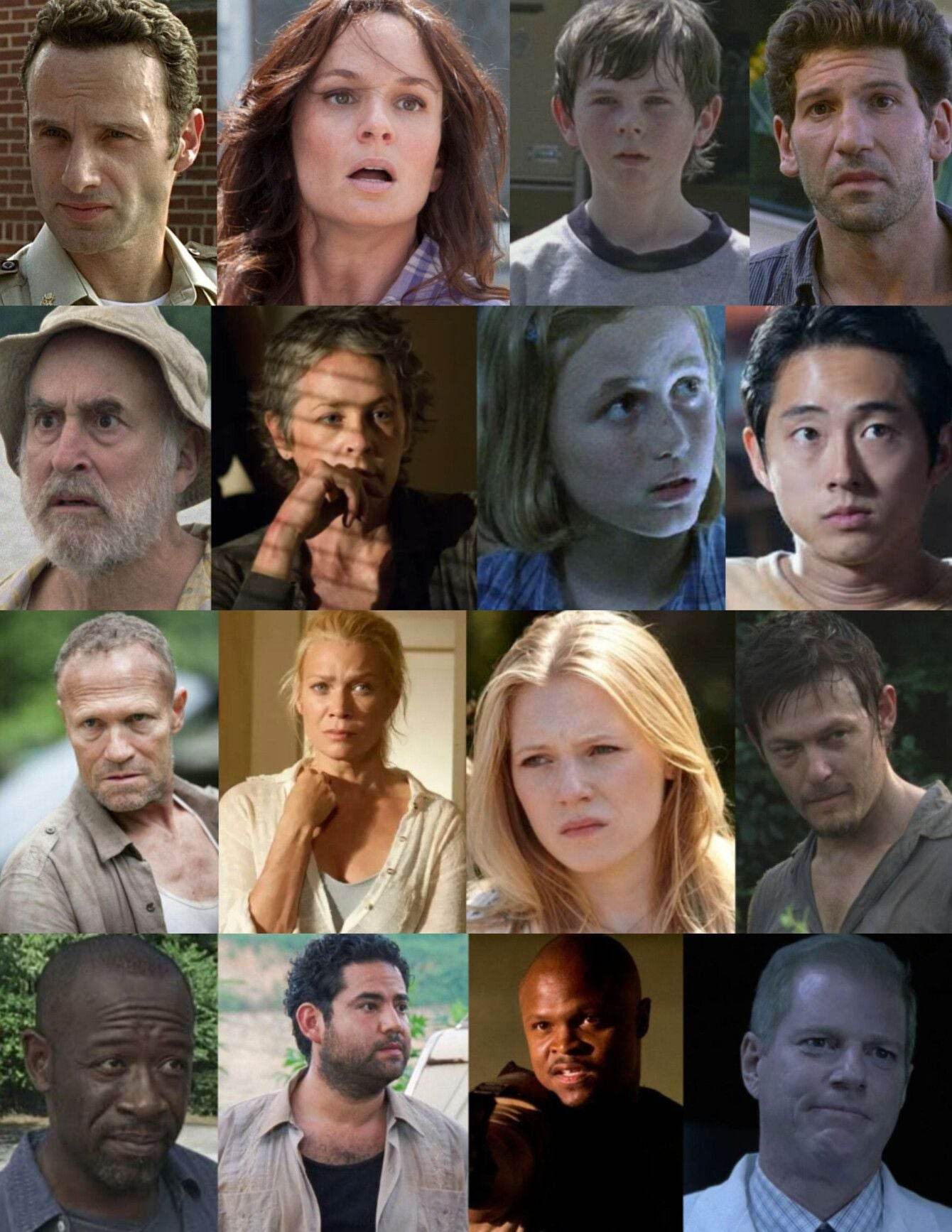 walking dead season 1 cast