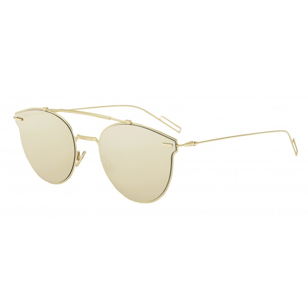 gold christian dior sunglasses