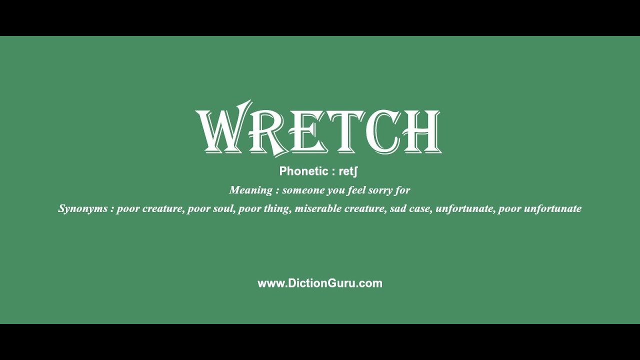 wretched synonym
