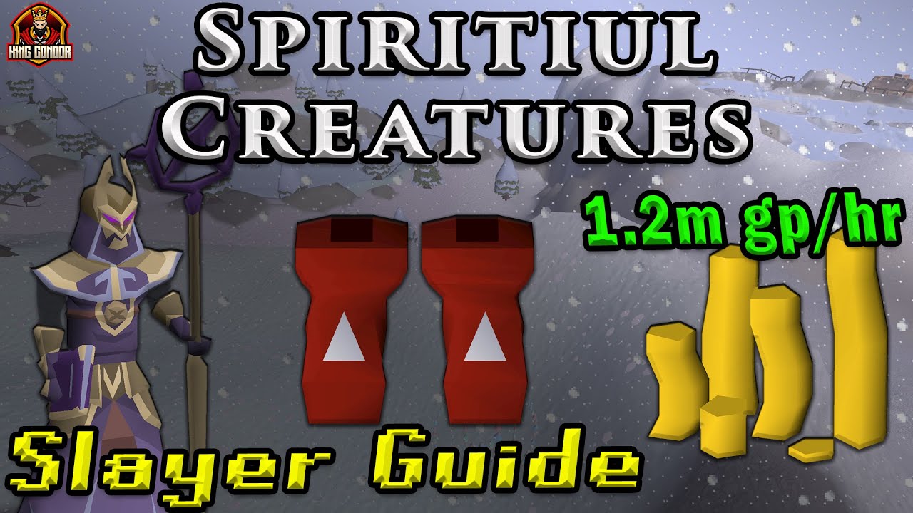 spirtual creatures osrs