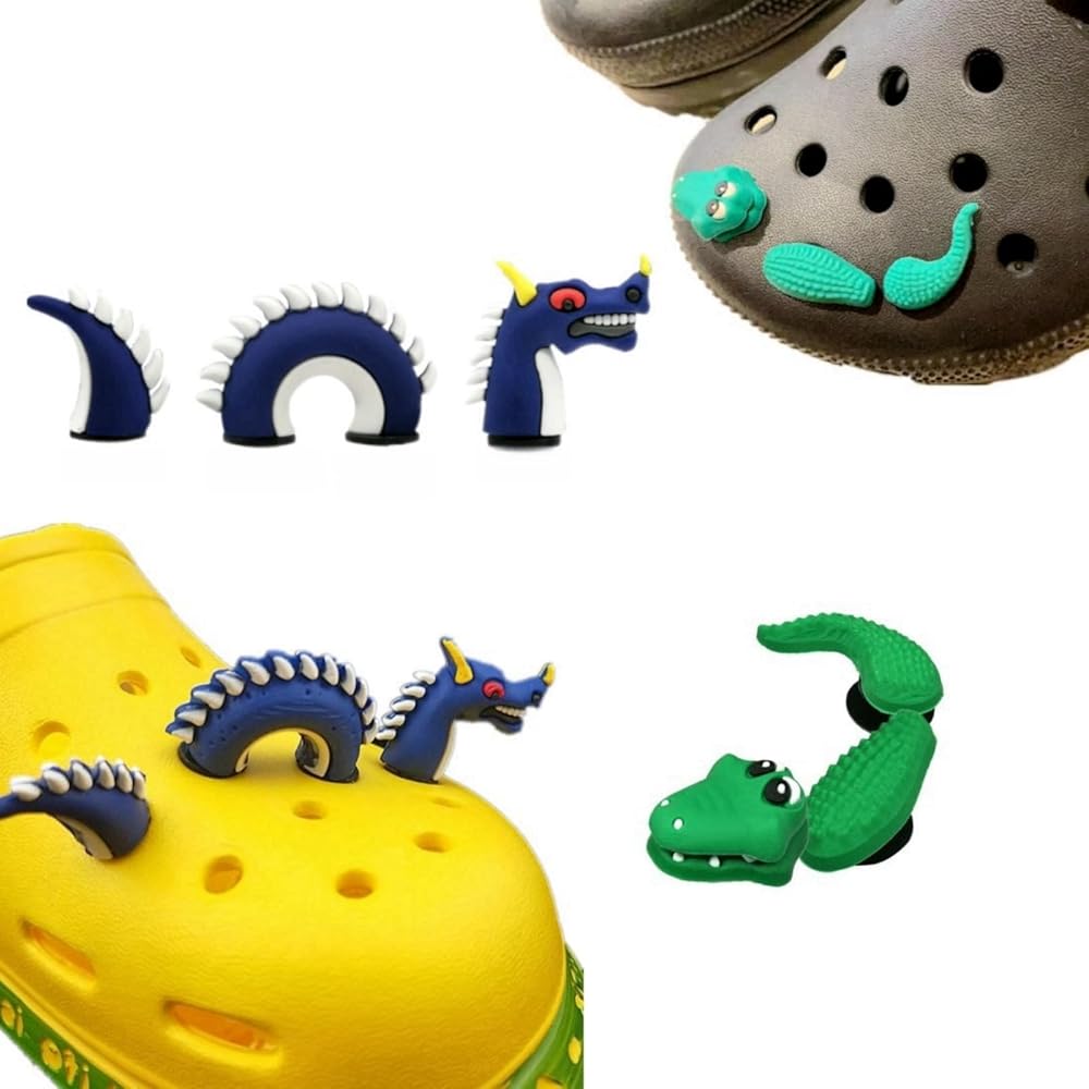 3d croc charms