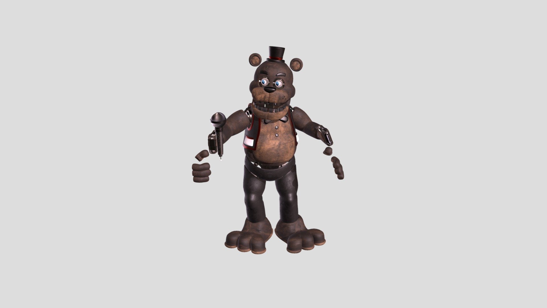 3d models fnaf