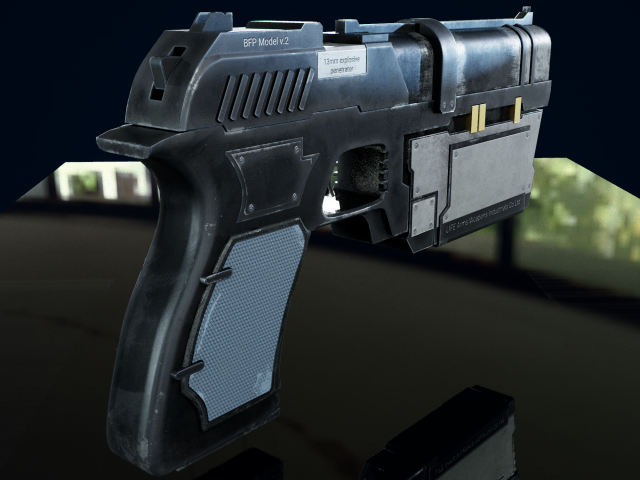 3d pistol