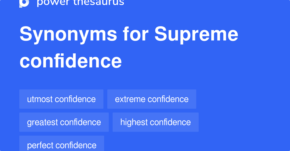 supreme synonym
