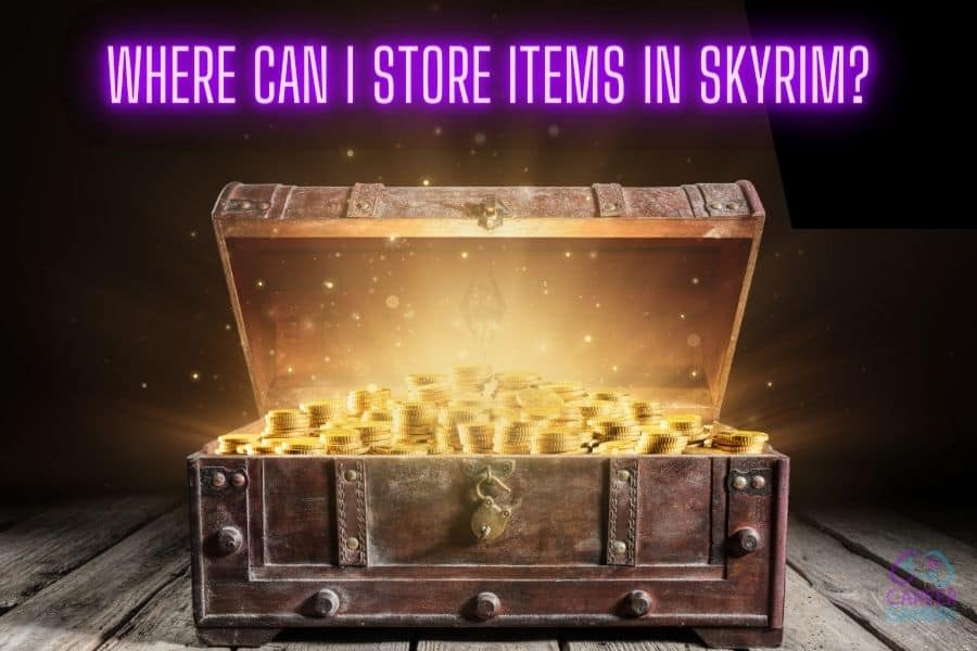 where can i store items skyrim