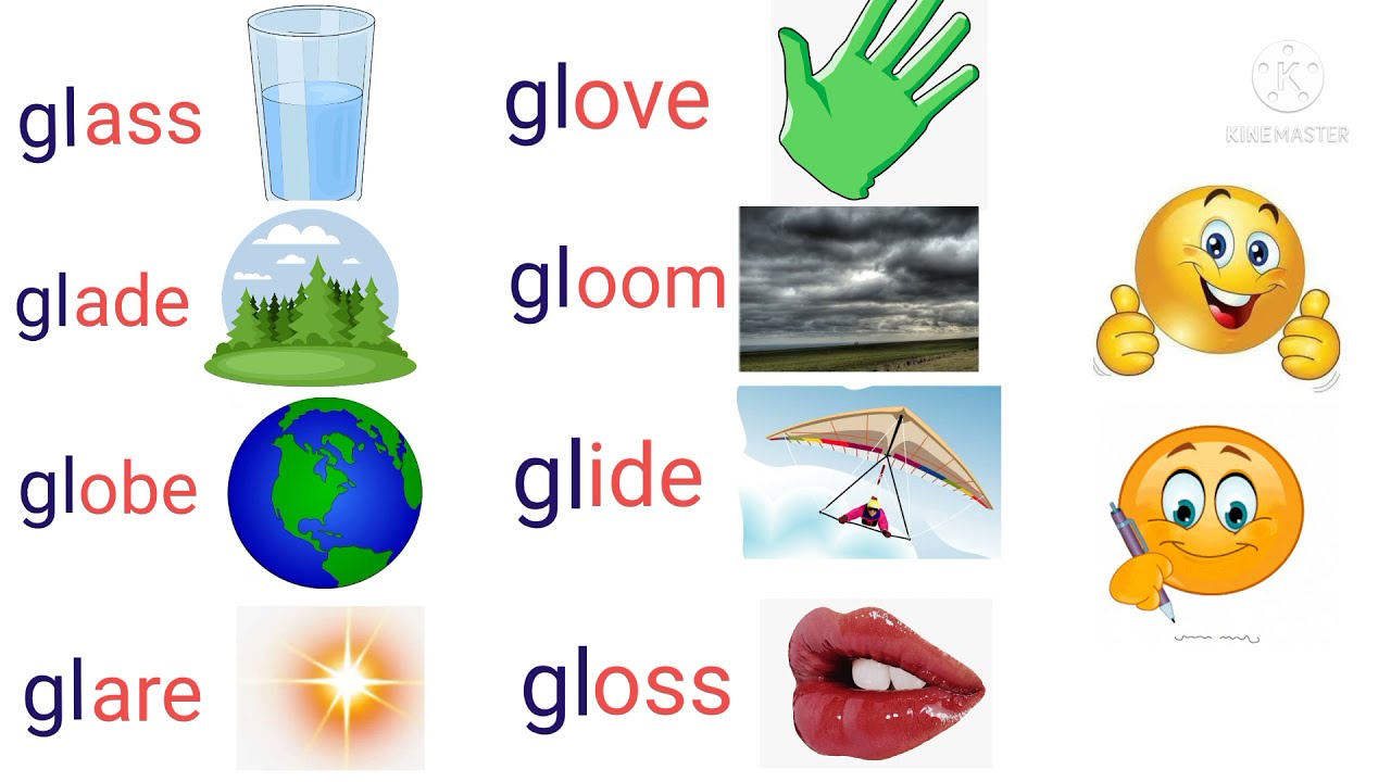 gl words phonics