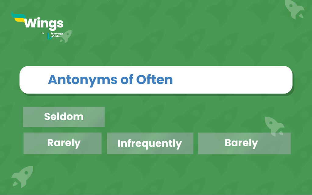 antonym of usually