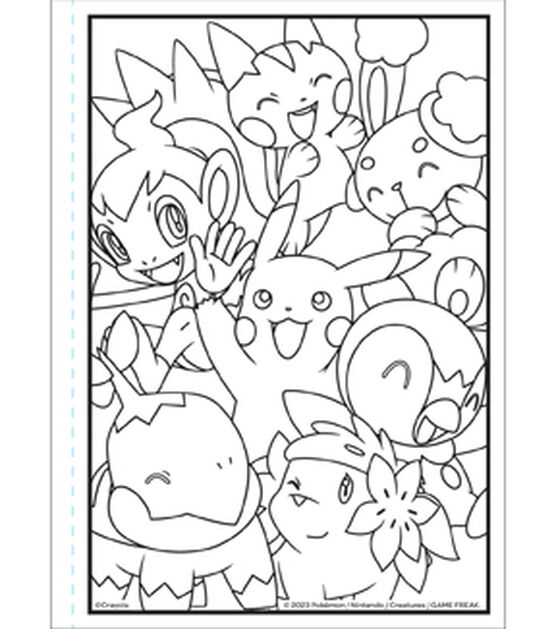 pokemon coloring book