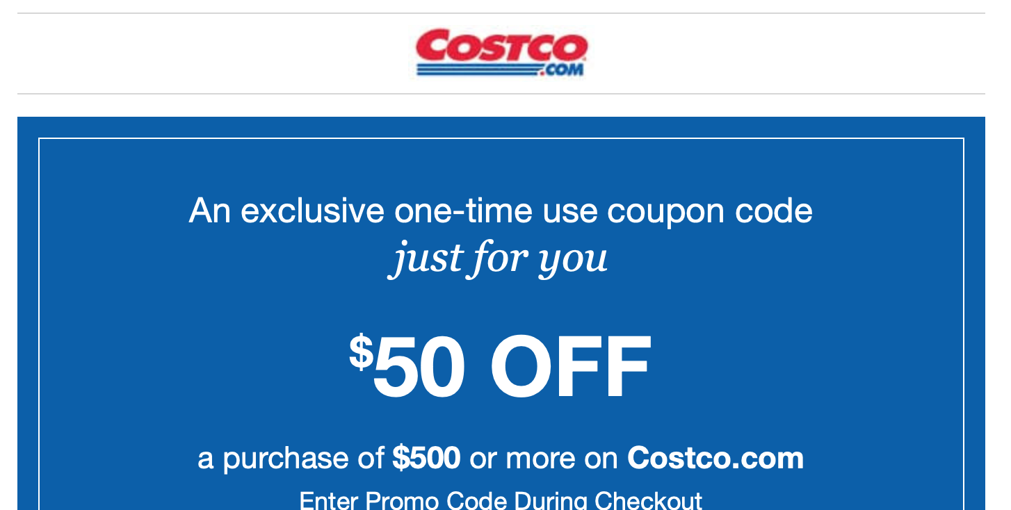 costco promo coupon