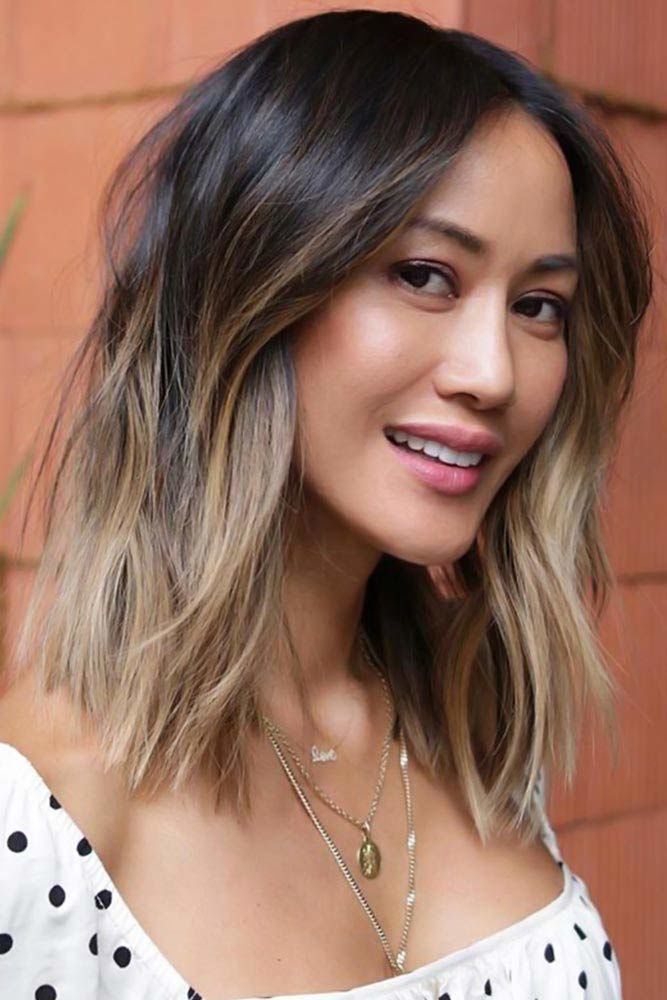 short hair and ombre