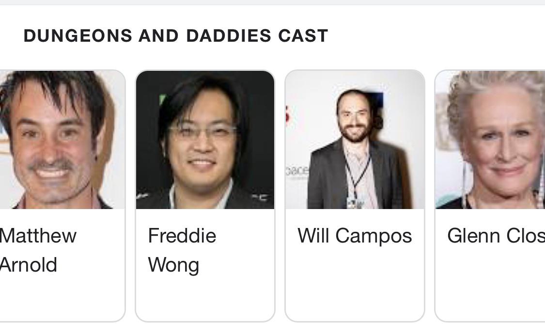 dungeons and daddies cast