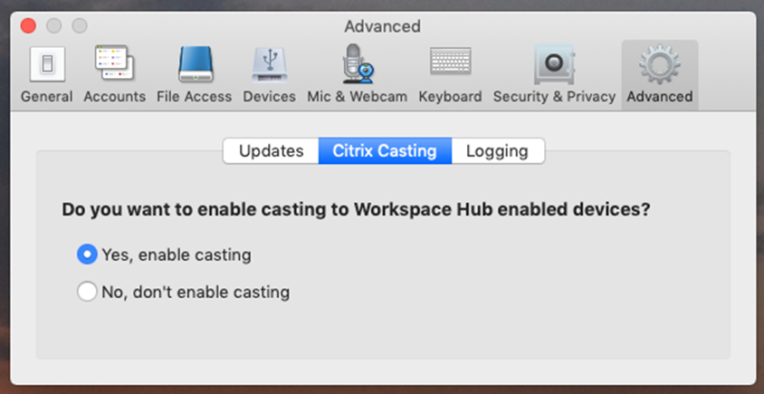 citrix workspace app macbook