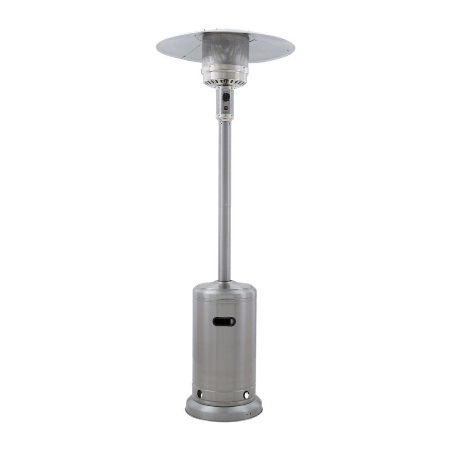 patio heater model hss a ss