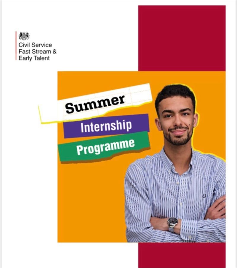 civil service summer internship