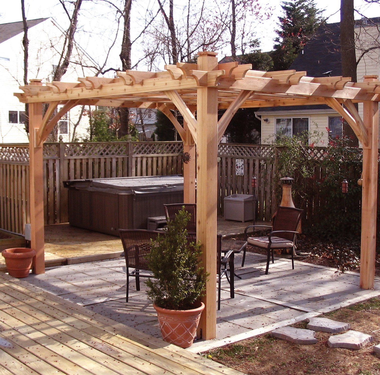 8x10 pergola