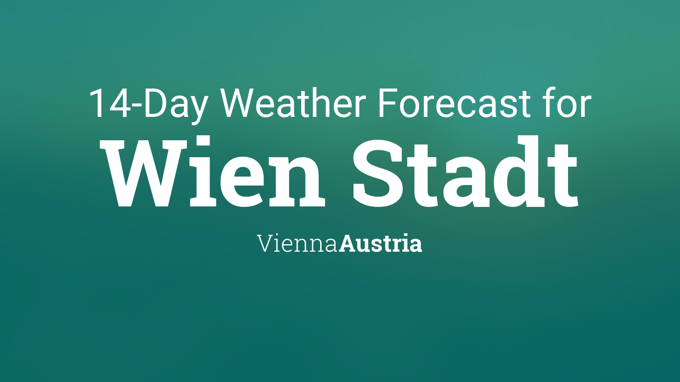 weather vienna 14 days