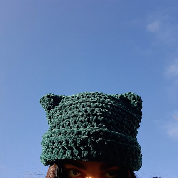 cat ear beanie