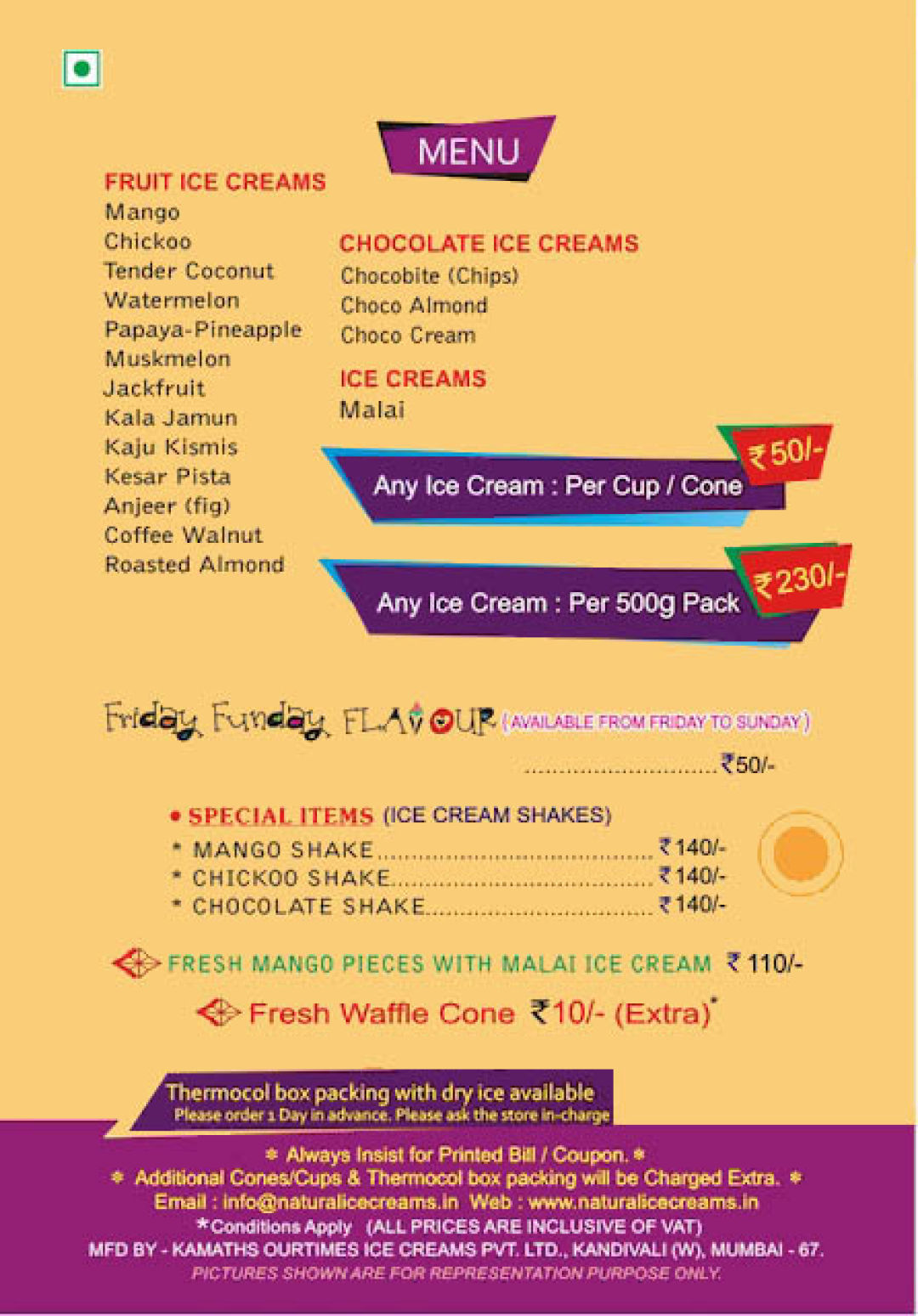 natural ice cream kandivali east